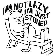 Ripndip tees, socks, accessories, lord nermal, slides, shoes, jackets, hoodies, and more! Rip N Dip Not Lazy Just Stoned Sticker 3 X 3 5 Calstreets Boarderlabs