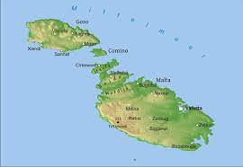 Malta viesnīcas un karte visu rajonu karte: Karte Von Malta Freeworldmaps Net