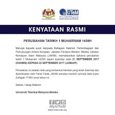 Awal muharram / maal hijrah. Utem Malaysia Di Twitter Selamat Tahun Baru Hijrah Selamat Bercuti