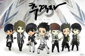 Infinite Kpop Idol Chibi Cute