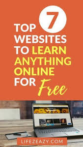 11 Best Educational Websites For Taking Online Courses Lifez Eazy Skills To Learn Educational Websites Online Education
