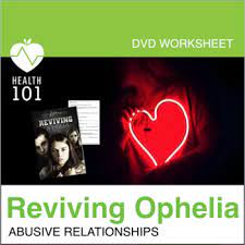 Reviving Ophelia Movie Worksheet By Health 101 Tpt