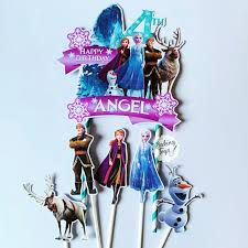 Maybe you would like to learn more about one of these? Frozen 2 Topper Cake Birthday Kue Ulang Tahun Hiasan Kue Elsa Anna Shopee Indonesia