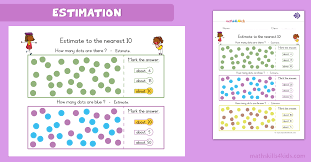 These worksheets are similar to number patterns in that students must find the correct rule. 1st Grade Math Estimation Worksheets Pdf Rounding And Estimation Worksheets For Grade 1