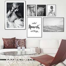 Bedroom decor above bed, set of 3 wall art, moon phase print, black and white poster, feather print wall art, above bed decor, digital print walldecorideas 5 out of 5 stars (1,953) Nordic Canvas Painting Black White Figure Lady Wall Art Print Poster Modern Minimalism Living Room Bedroom Home Decor Painting Painting Calligraphy Aliexpress