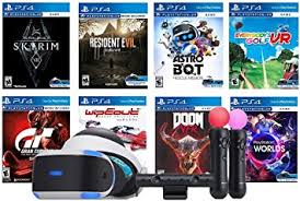 Игра кровь и истина (blood & truth) psvr. Amazon Com Playstation Vr 8 Must Play Aaa Games Deluxe Bundle Psvr Headset With Motion Controllers Skyrim Vr Resident Evil Astro Bot Everybody S Golf Gran Tourism Sport Wipeout Doom Vfr And Vr Worlds Sony