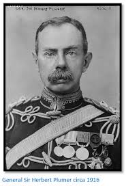 Field Marshall Herbert Charles Onslow Plumer, 1st Viscount Plumer, GCB,  GCMG, GCVO, GBE and his connection with Matabeleland