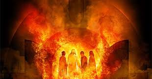 Daniel 3 24 25 24 Then King Nebuchadnezzar Was Astonished And He Rose In Haste And Spoke Saying To His Counselors Did We Jesus Biblical Art Bible Pictures