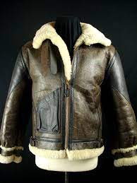 Vtg Golden Bear Wwii B 3 Shearling Sheepskin Aviator Leather Jacket 36 Small Fashion Clothing Shoes Accessori Aviator Leather Jacket Leather Jacket Leather