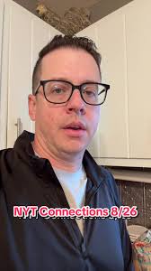 NYT Connections 8/26. Big fail. I’m annoyed. #nytconnections #nytgames  #connections