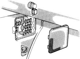 Rtr, engine main relay, efi main relay, headlight control relay, radio Toyota Hilux T100 Pickup 1989 1997 Fuse Diagram Fusecheck Com