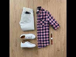 تنسيق قميص كاروهات للرجال youtube stylish mens outfits mens outfits gq style