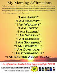 All Loa Audio Download Programs On Sale For Just 99 Normal Price Is 9 99 Http Www Loaaffirmations Affirmations Morning Affirmations Positive Affirmations