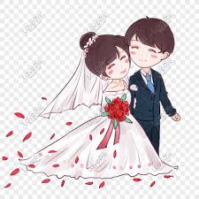 Kartun gadis garis hitam dan putih gambar unduh gratis imej. Pernikahan Romantis Romantis Tangan Ditarik Gambar Unduh Gratis Imej 611259524 Format Psd My Lovepik Com