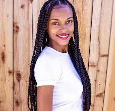 51 Best Jumbo Box Braids Styles To Try With Trending Images Box Braids Styling Box Braids Hairstyles Chunky Box Braids