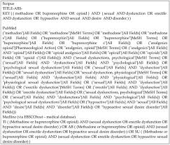 Opioid substitution therapies are commonly used to treat opioid dependence; Treatments Of Sexual Dysfunction In Opioid Substitution Therapy Patients A Systematic Review And Meta Analysis