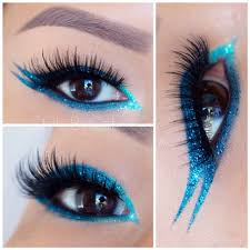 instagram photo by stylebycat cat via iconosquare glitter liner glitter makeup summer makeup