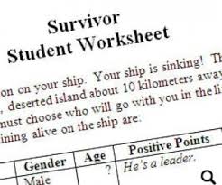 survive the sinking ship who do you save?