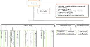 Sony Corporation Multi Business Strategy Divisional