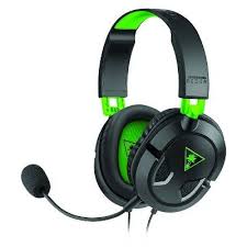 Turtle Beach Recon 50x Stereo Gaming Headset For Xbox One Series X Black Green In 2020 Turtle Beach Wireless Gaming Headset Best Gaming Headset