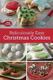 Ridiculously Easy Christmas Cookies Christmas Cookies Easy Cookies Recipes Christmas Xmas Cookies