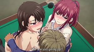 Harem Cult 2 - Horny hentai schoolgirls fight over guy in sexy threesome |  HentaiSmile.com