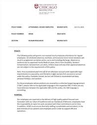 This is an accessible template. 13 Attendance Policy Templates Free Pdf Format Download Free Premium Templates