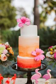 Truly Gorgeous Wedding Cakes Modwedding Tropical Wedding Cake Wedding Cake Ombre Gorgeous Wedding Cake