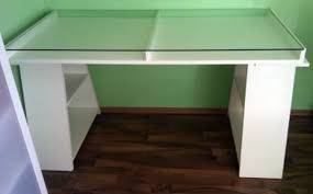 Schreibtisch Weiss Modern Glasplatte Module Schreibtisch Glas Schreibtisch Weiss Schreibtisch Mit Glasplatte