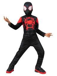 Cosplay spider man homecoming mask superhero peter parker spiderman mask pvc. Spider Man Miles Morales Spider Man Child Costume Walmart Com Walmart Com