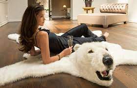 I think is a fun to post it hear. Add Some Classic White To Your Home With Fluffy Polar Bear Rug Homecrux