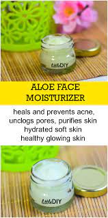 Diy Aloe Face Moisturizer Aloe On Face Face Moisturizer Homemade Skin Care