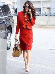 Her family left lebanon when she was two years old, during the lebanese civil war, and settled in gerrards cross, buckinghamshire. 4 Rules For Office Style From Amal Clooney Stylight