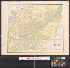 Maps Of Toledo Ohio And Detroit Michigan The Portal To Texas History