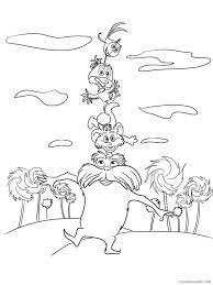 To conquer the heart of his pretty neighbour audrey, ted will escape from thneedville, a totally artificial world where all vegetation has definitely disappeared, to go in search of a living tree. The Lorax Coloring Pages Tv Film Lorax 1 Printable 2020 09295 Coloring4free Coloring4free Com