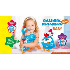 É muito bom curtir a vida, com amor com a familia e com os amigos terem mais amor!!! Boneca Galinha Pintadinha Mini Baby 5604 Roma Bonecas Magazine Luiza