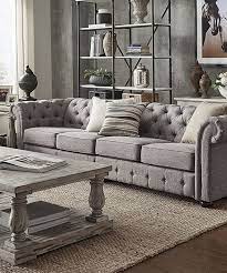 Check spelling or type a new query. Farmhouse Grey Modular Sofa Extra Long Tufted Chesterfield Sofa