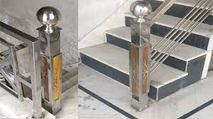 Vinyl options for stair treads and risers are also available. Learn Building A Stainless Steel Post Build For Stairs Part 1 By Ambros Custom Youtube