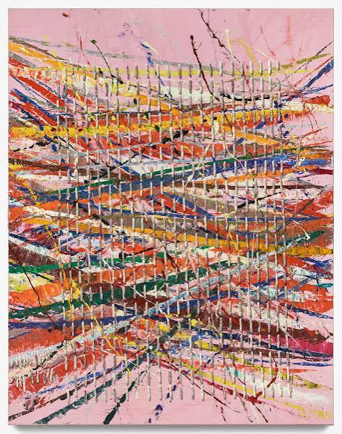 Work by Mark Grotjahn