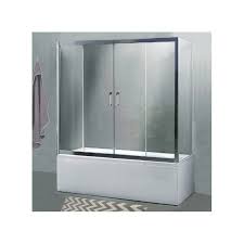 Le nostre cabine doccia per vasche da bagno saranno una soluzione duratura e stabile grazie all'impiego di vetri temprati e materiali resistenti. Box Vasca A Tre Lati Apertura Centrale Cristallo 6 Mm