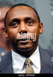 Chris Epps, commissioner for the Mississippi Department of Corrections,  shown in this Tuesday, Dec. 23, 2003, photo in Jackson, Miss., was  reappointed by Gov.-elect Haley Barbour as commissioner Tuesday. Barbour  also named