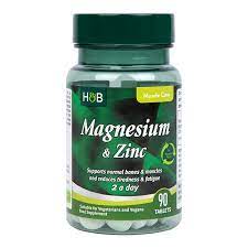 Magnesium With Zinc Supplement 100 Tablets Holland Barrett
