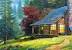 Paintings Of Cabins On A Lake