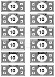 Monopoly Money 10 S By Leighboi On Deviantart In 2020 Money Template Monopoly Money Monopoly Cards
