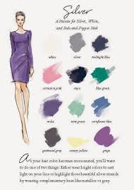 12 Ideal Colour Combinations For Your Hair And Clothes Grey Hair White Hair Hair Clothes