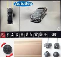 For Lexus Es Is Ls Gs Car 360 Degree Camera Birds Eye Panoramic View Avm  Parking Monitoring Dash Cam Dvr Kit 1080p Av Ahd Hdmi - Car Multi-angle ...
