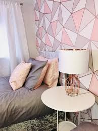 Hi guys, i am converting my guest bedroom into a studio/youtube room. Pink Rose Gold And Grey Bedroom Ideas Design Corral