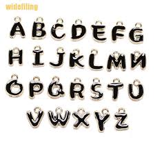 Korean is maybe one of the most difficult languages for an english speaking foreigner to learn, the first hurdle is the korean / hangul . Widefiling 26pcs Enamel Alphabet Charms Initial Letter Bracelet Jewelry Diy Craft Making Shopee Philippines