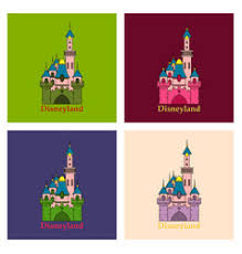 £10.00 disney parks mickey mouse tropical hideaway bowls, set of 4. Disneyland Paris Vector Images 12