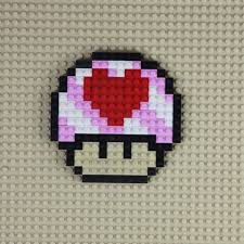 Epingle Par Pixel Art Nolimit Sur Champignons En 2020 Art Lego Game Boy